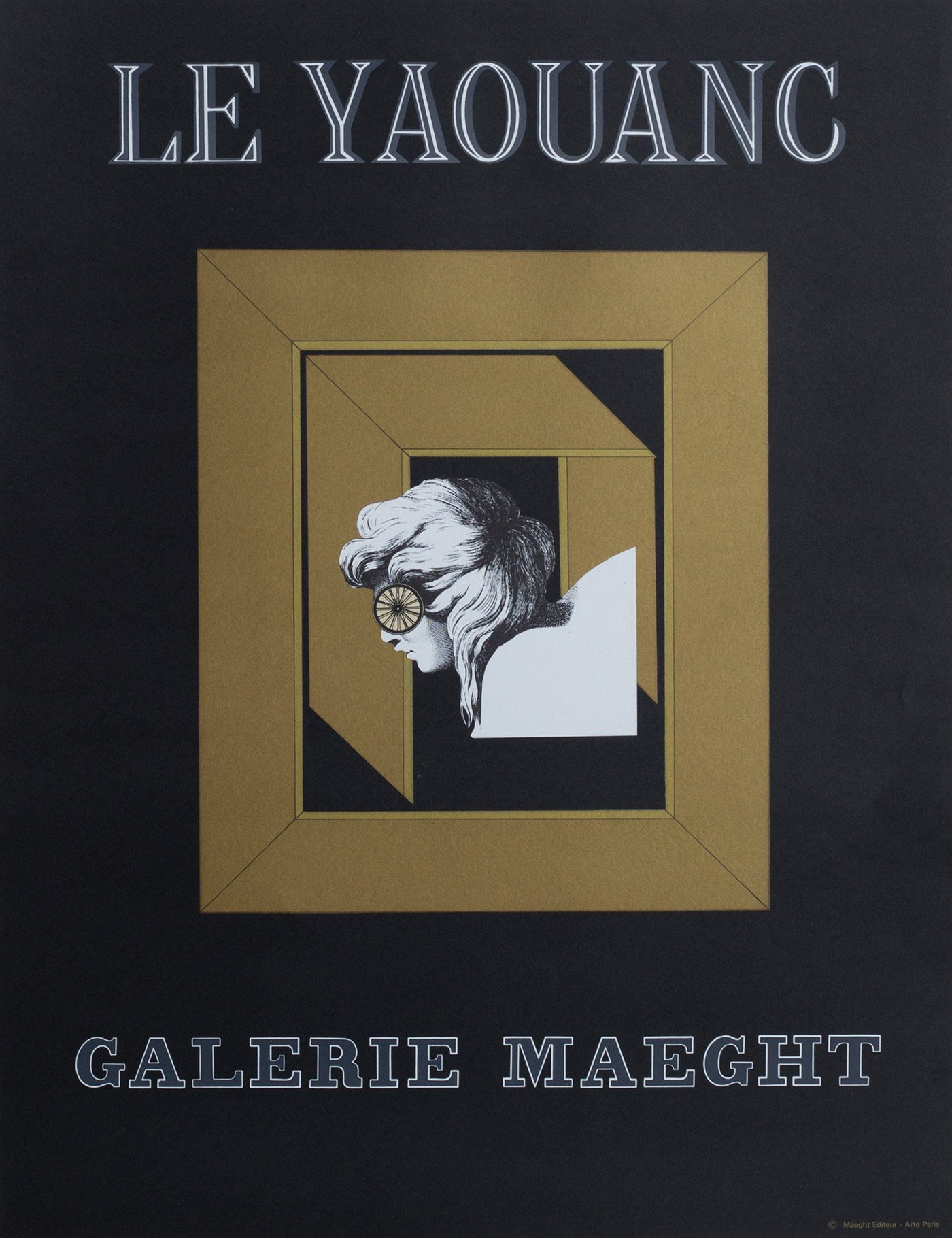 Poster no. 124, Galerie Maeght, December 1970