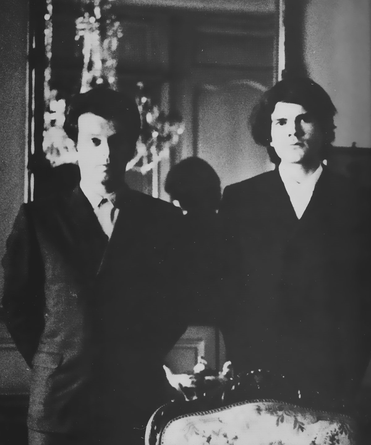 Alejandro Jodorowsky und Alain Le Yaouanc 1964 in Rouen