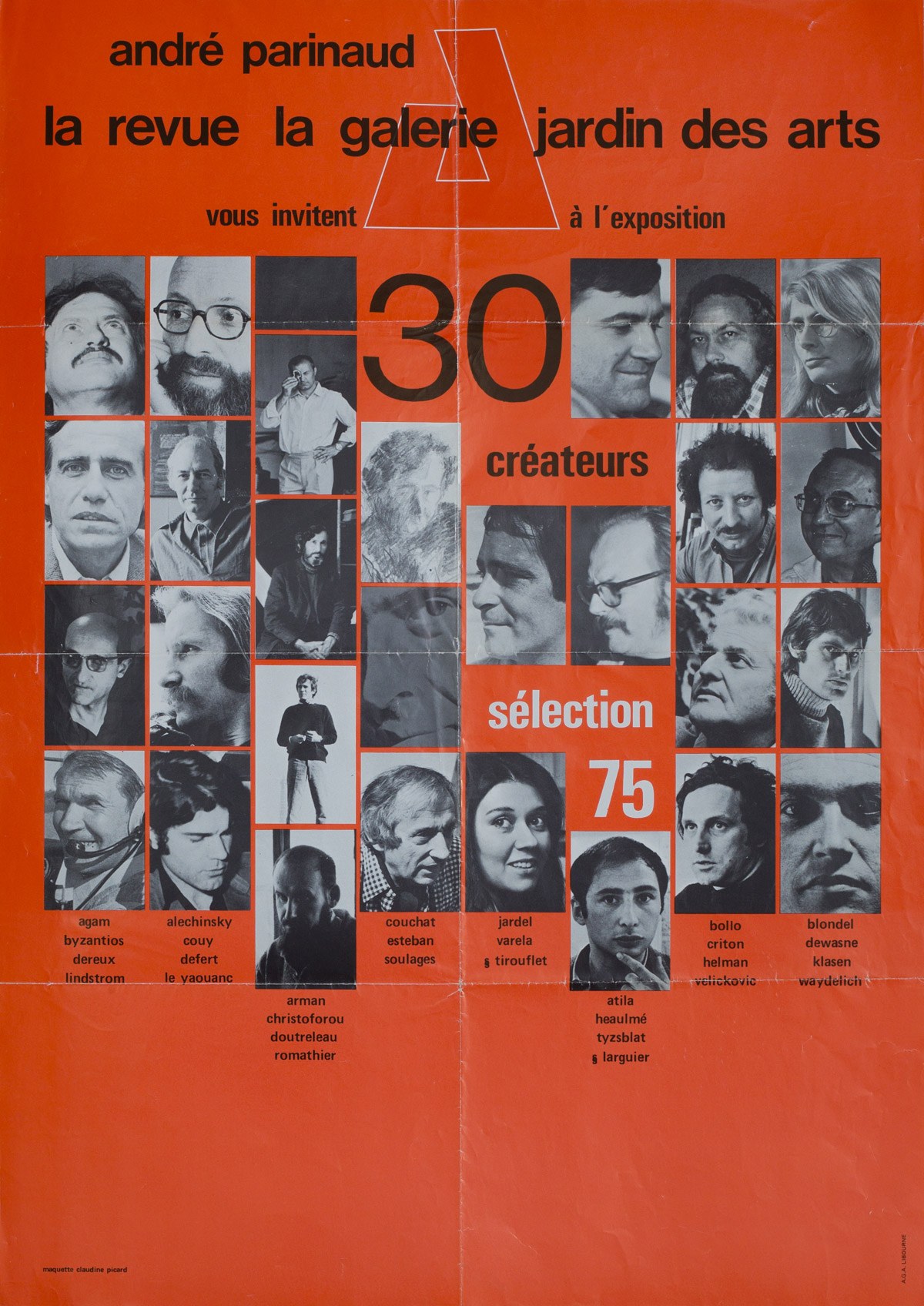 30 créateurs. Sélection 75. Archives Le Yaouanc. Photo : Luc Delaborde