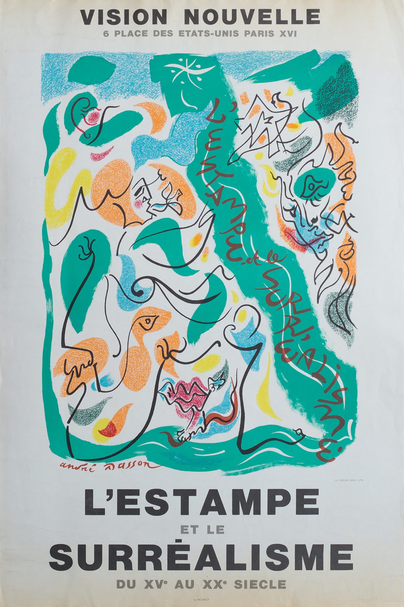 Exposition "L'estampe et le surréalisme", galerie Vision Nouvelle, 1972. Archives Le Yaouanc. Photo : Luc Delaborde Exposition "L'estampe et le surréalisme", galerie Vision Nouvelle, 1972. Archives Le Yaouanc. Photo : Luc Delaborde