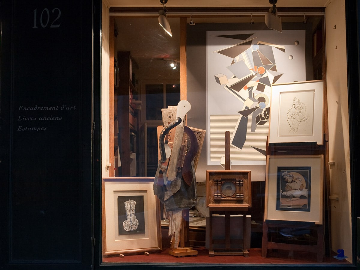 Alain Le Yaouanc en 2010 rue du Cherche-Midi. Photo : Claude Gaspari